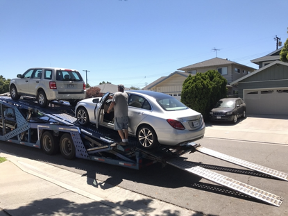 美国跨州运车专业固定避免车辆损伤